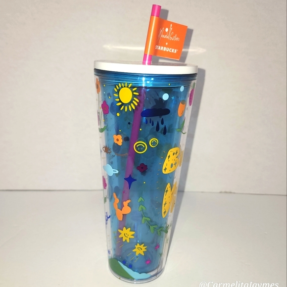 🌞 STARBUCKS 🥤 Manuela Guillen "Beunos Vibras" Venti 24oz Starbucks Cold Cup - Picture 5 of 7